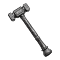 Judge hammer isolated on transparent background png