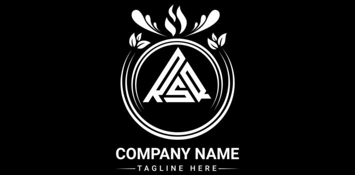 RSQ, RSQ letter, RSQ Initials, RSQ circle, RSQ Flat, RSQ business, RSQ brand, RSQ Luxury, RSQ Brand, RSQ Abstract, RSQ Corporate, RSQ Identity, RSQ round, RSQ simple, RSQ element, RSQ circle, vector