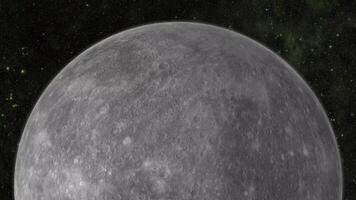 planète lune, filage lune video
