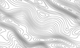 Seamless topographic map background. Line topography map seamless pattern. Mountain hiking trail over terrain. Contour background geographic grid. vector