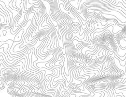 Seamless topographic map background. Line topography map seamless pattern. Mountain hiking trail over terrain. Contour background geographic grid. vector