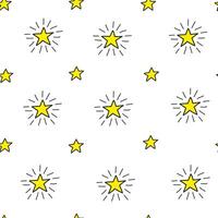 Seamless pattern with stars. vector