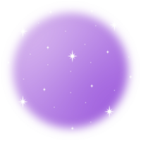 Blurred gradient circle with Sparkling star. png