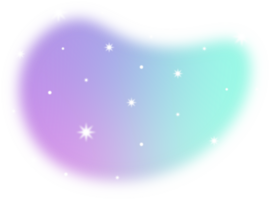 verschwommen Gradient mit funkelnd Star png