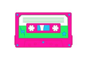 Cassette tape. illustration vector