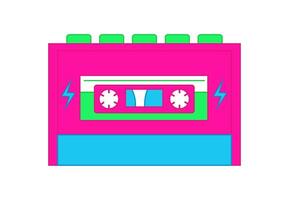 Cassette player. illustration vector