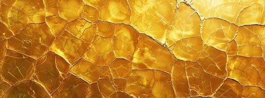 Close Up View of Yellow Wall photo