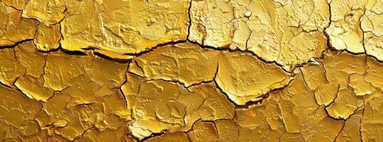 Close Up of Yellow Painted Wall photo