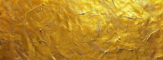 Close-Up of Yellow Paint on Canvas photo