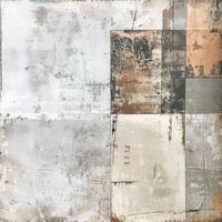 Colorful Abstract Painting With Diverse Textures photo
