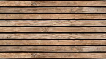 Close Up of Wooden Plank Wall photo