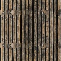 Close Up of Wooden Fence Planks photo