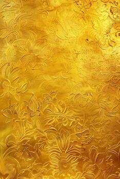 Close-Up of Gleaming Gold Surface photo