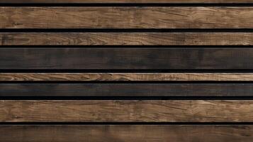 Close Up of a Wooden Plank Bench photo