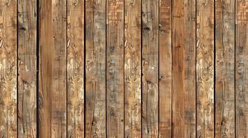 Close Up of Wooden Fence Planks photo
