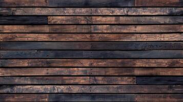 Close-Up of Wooden Plank Wall photo