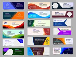 Creative corporate business marketing social media banner post template, Promotional banner for social media post, web banner and flyer, Sale banner for web and social media template vector