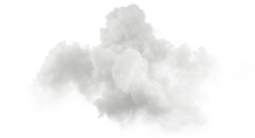 fluffig clouds Skära ut bakgrunder 3d tolkning png