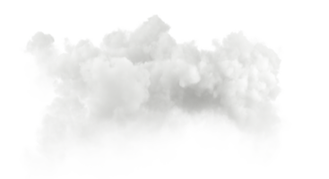 ozon fluffig skära ut transparent bakgrunder Special effekt 3d framställa png