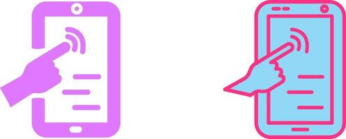 Touch Screen Icon vector