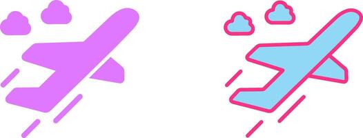 Flight Takeoff Icon vector