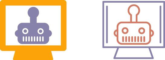Artificial Bot Icon vector