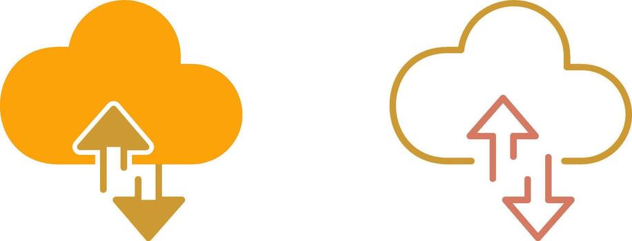 Cloud Computing Icon vector