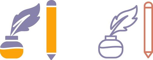 Writing Equipment Icon vector