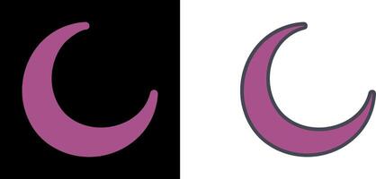 New Moon Icon vector