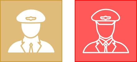 Flight Captain Icon vector