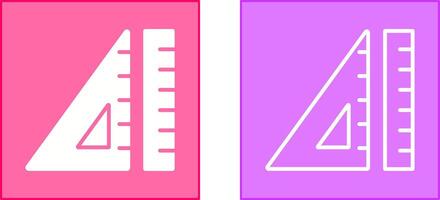 Set Square Icon vector