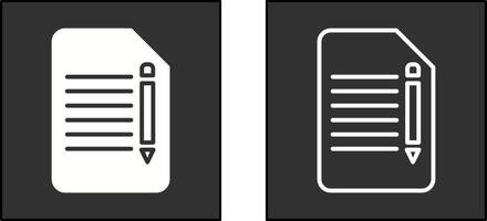 Edit Document Icon vector