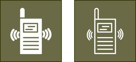 Walkie Talkie Icon vector