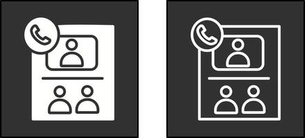 Conference Call Icon vector