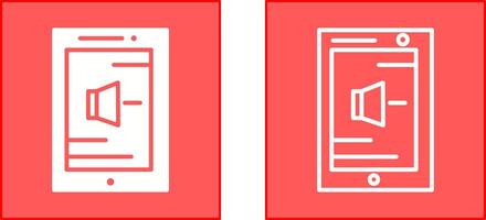 Volume Low Icon vector