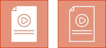 Audio File Icon vector