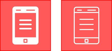 Cell Phone Icon vector