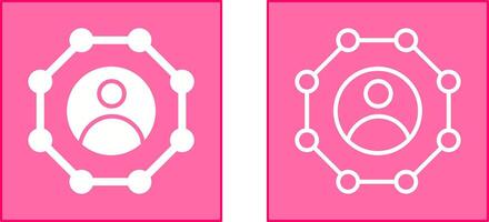 Network Share Icon vector