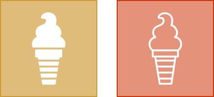 icono de helado vector