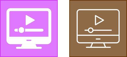 Online Tutorials Icon vector