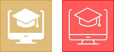 Online Learning Icon vector