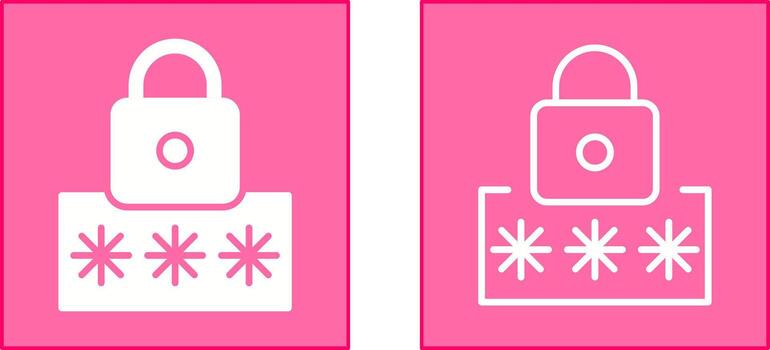 Pin Code Icon vector