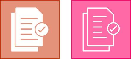 Report List Icon vector