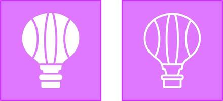 Hot Air Balloon Icon vector