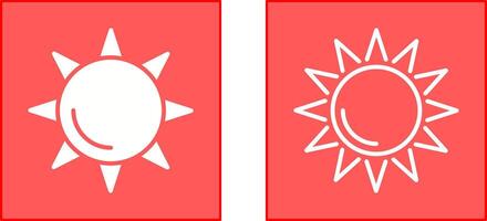 Sun I Icon vector