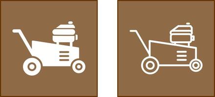 Lawn Mower Icon vector