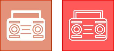 Cassette Player Icon vector