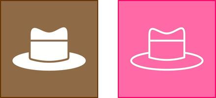 Hat I Icon vector