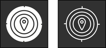 Target Location I Icon vector