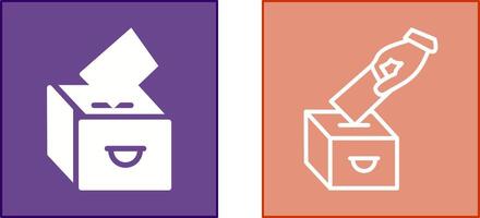 Casting Vote Icon vector